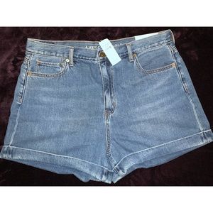 American Eagle Denim Mom Shorts